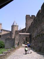 Carcassonne - 09 & 37 - Avant-porte de l'Aude et tour de la Justice (1)